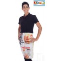 Delantal estampado (tortitas)