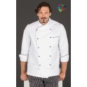 Chaqueta cocina Napoles blanca